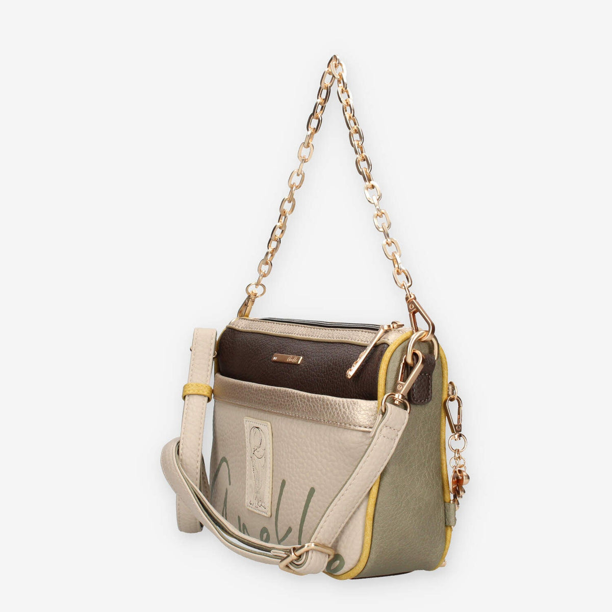 Anekke 42603-588-5 Borsa a tracolla marrone