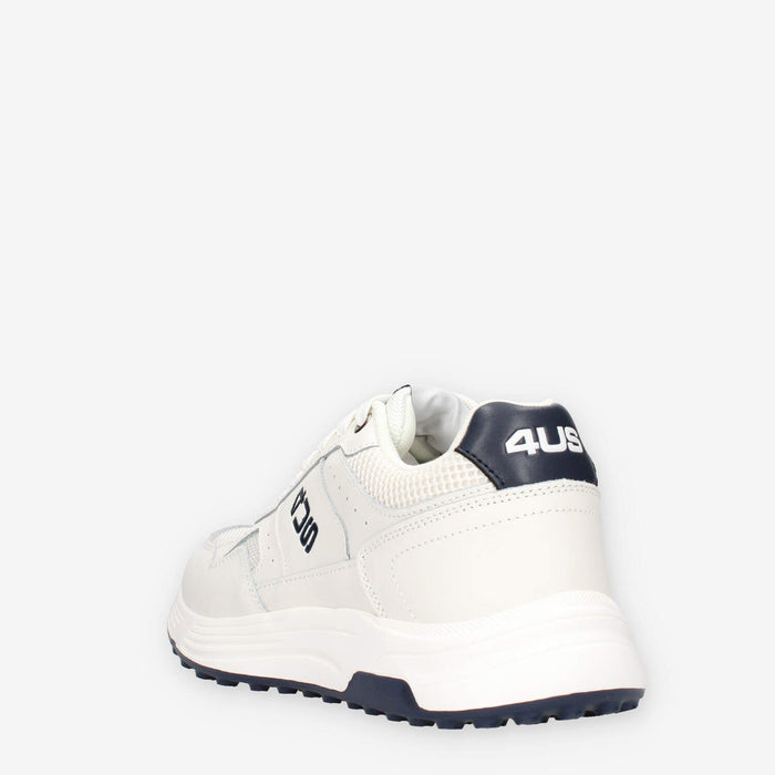 4 US by Paciotti 4US-14-WHITE Sneakers bianche da uomo