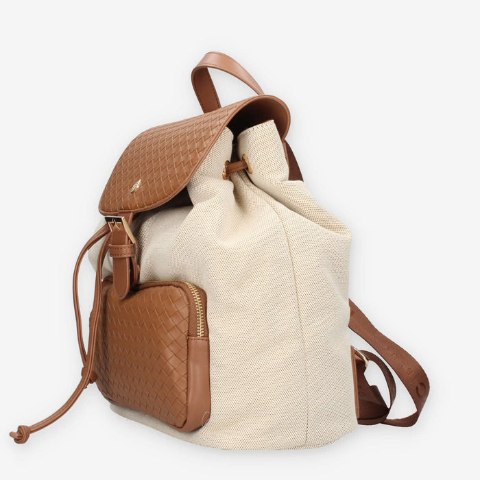 I&C Blue 1497475 Zaino marrone e beige da donna