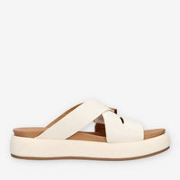 Inuovo A96065-CREMA Sandali scalzati crema da donna