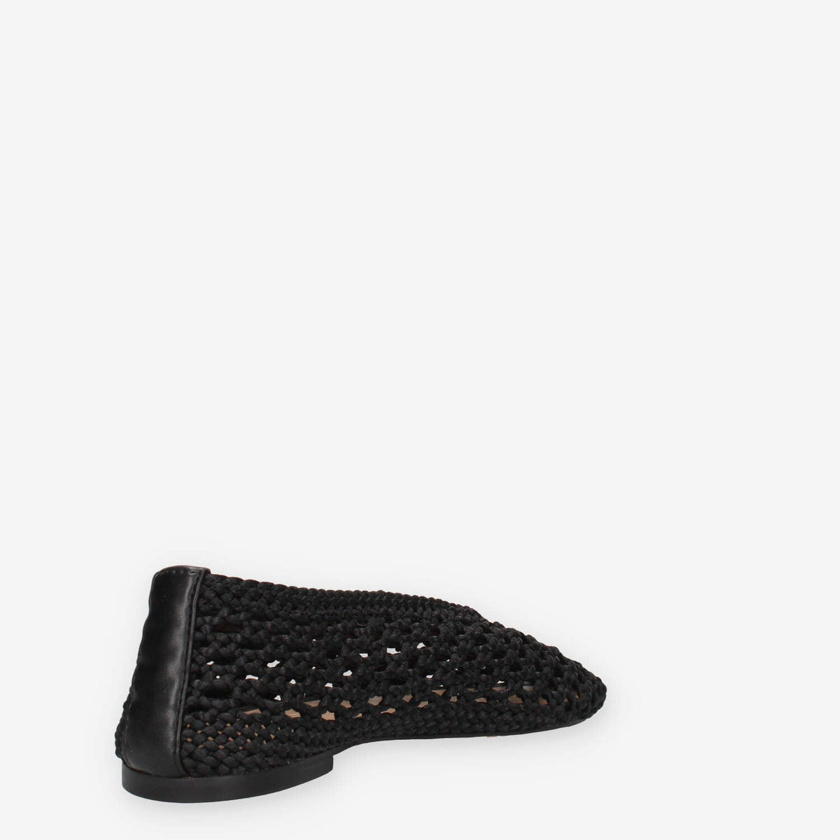 Inuovo YTA009-BLACK Ballerine nere traforate da donna