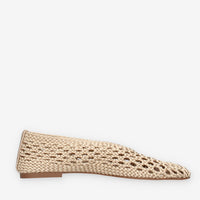 Inuovo YTA009-CHAMPAGNE Ballerine beige traforate da donna