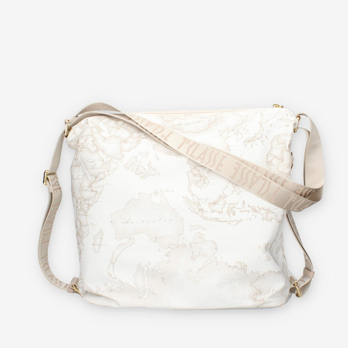 Alviero Martini Prima Classe CS015-6380-0900 Borsa a spalla bianca Geo Soft