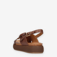 Inuovo A96066-PRALINE Sandali marroni da donna