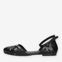 Porronet 3200-NEGRO Sandali bassi neri da donna