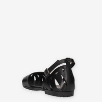 Porronet 3200-NEGRO Sandali bassi neri da donna