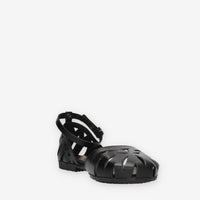 Porronet 3200-NEGRO Sandali bassi neri da donna