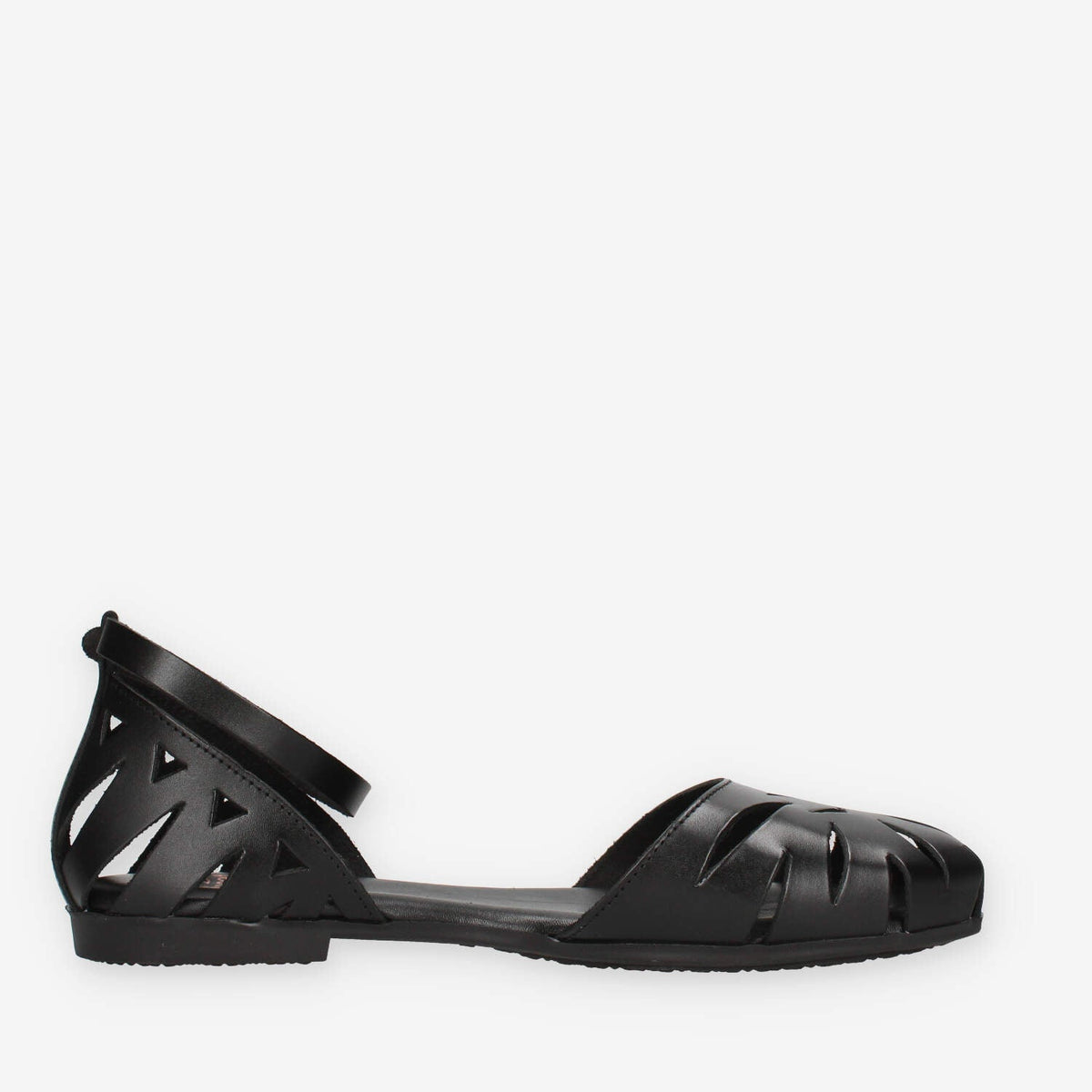 Porronet 3200-NEGRO Sandali bassi neri da donna