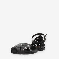 Porronet 3200-NEGRO Sandali bassi neri da donna