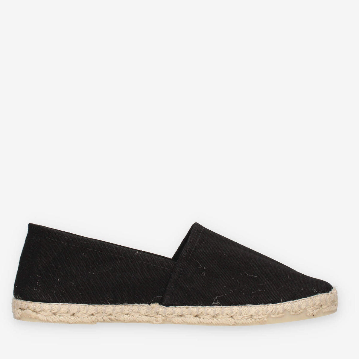 La Maison De L'Espadrille 100BOLONIA-8-NOIR Bolonia Espadrillas nere da uomo