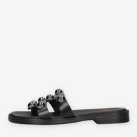 Porronet 3229-NEGRO Sandali scalzati neri da donna
