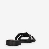 Porronet 3229-NEGRO Sandali scalzati neri da donna
