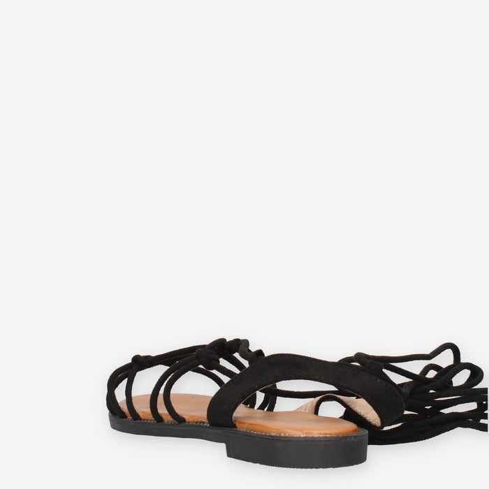 Marina Torres XJY251403-BLACK Sandali neri alla schiava