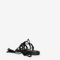 Marina Torres J41243-59-BLACK Sandali infradito neri alla schiava