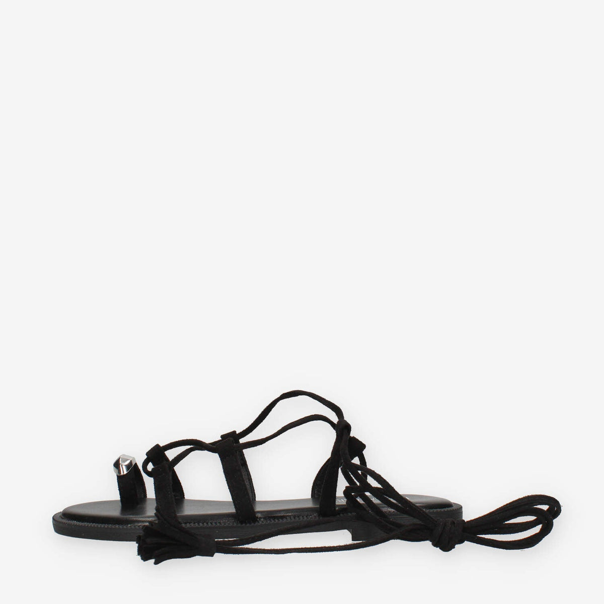 Marina Torres J41243-59-BLACK Sandali infradito neri alla schiava