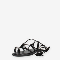 Marina Torres J41243-59-BLACK Sandali infradito neri alla schiava