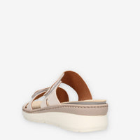 Clia Walk ESTRAIBILE653-CANAPA Ciabatte beige da donna
