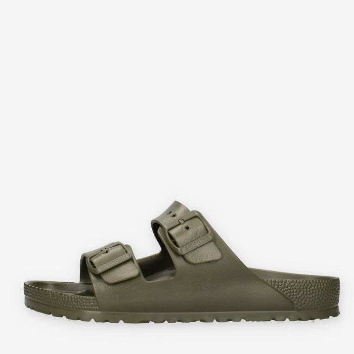 Birkenstock 1019094-KHAKI Arizona Eva Sandali scalzati verdi (calzata regolare)