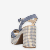 Nero Giardini E616070D-203 Sandali avio da donna