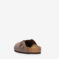Birkenstock 1030809 Boston Kids BS Sabot mocca da bimbi (calzata stretta)