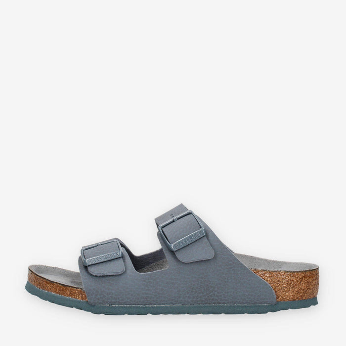 Birkenstock 1031774 Arizona Kids BS Sandali scalzati bassi grigi (calzata stretta)