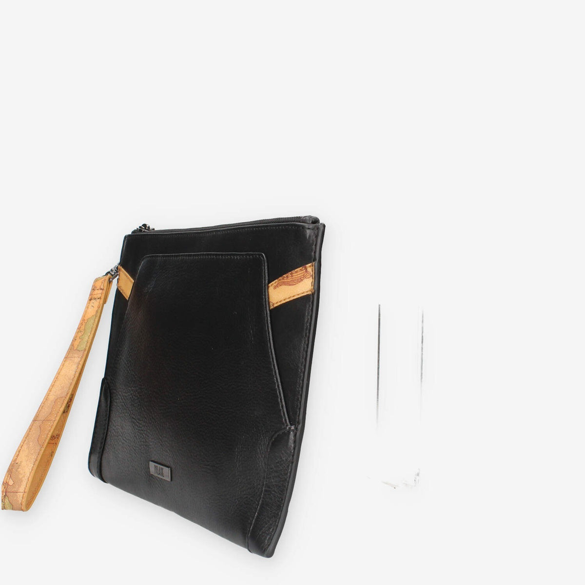 Elegante Clutch da Uomo Alviero Martini Prima Classe - Modello LPQ96-8114-0001