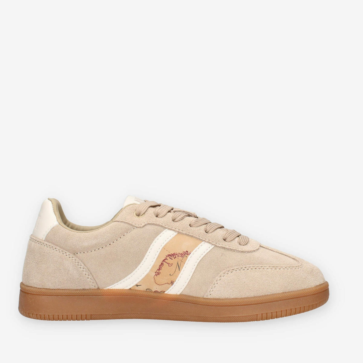 Sneakers in Pelle Scamosciata Beige - Alviero Martini Prima Classe