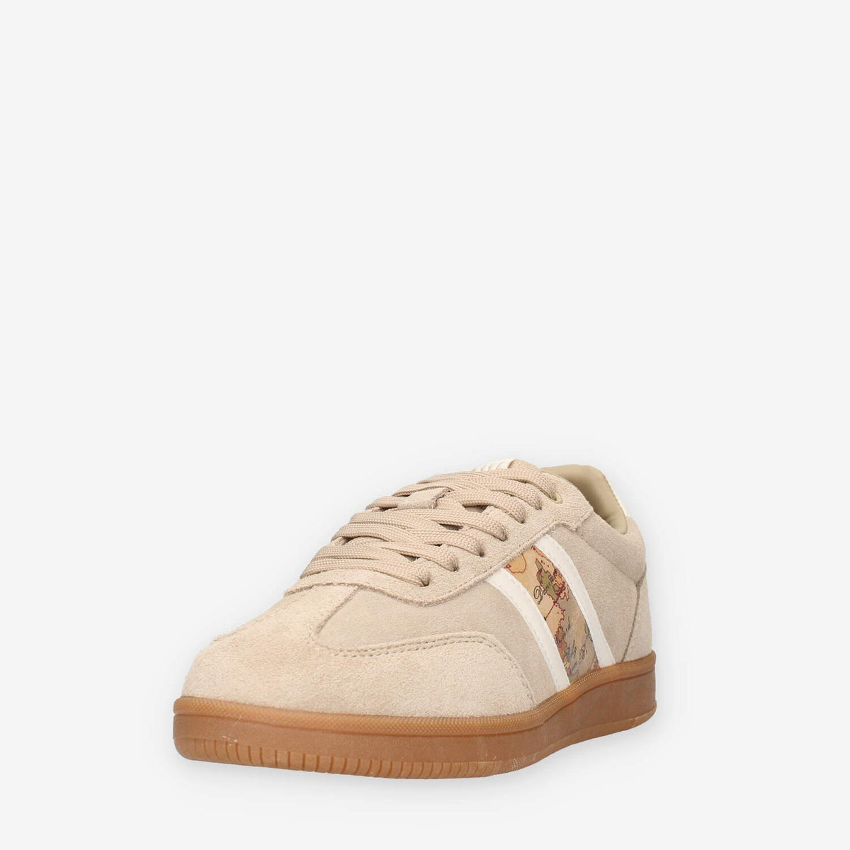 Sneakers in Pelle Scamosciata Beige - Alviero Martini Prima Classe