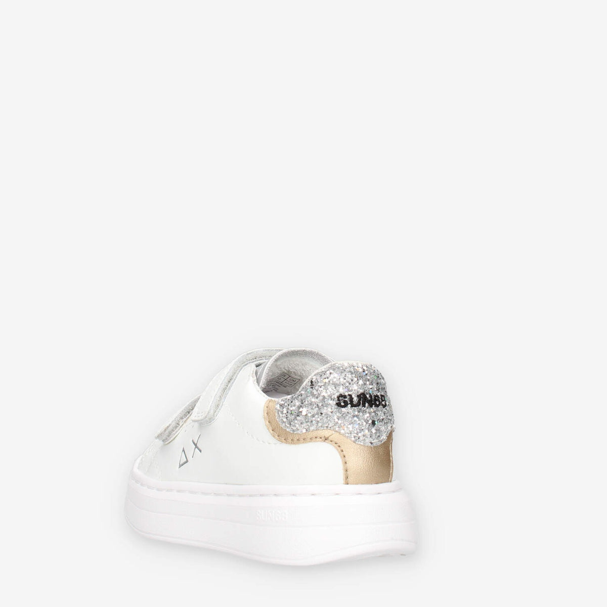 GIRL'S GRACE (BABY) - Sneakers Sun 68 Z46463B-0144BIANCO/ARGENTO