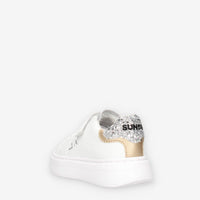 Sneakers Eleganti per Bambina GIRL'S GRACE (KID) - Bianco/Argento con Glitter