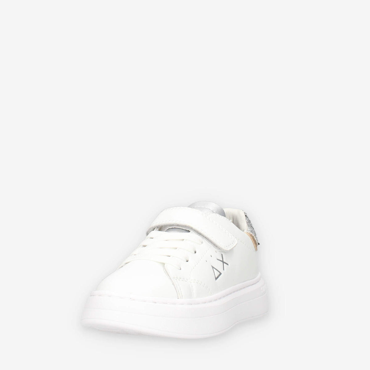 Sneakers Eleganti per Bambina GIRL'S GRACE (KID) - Bianco/Argento con Glitter