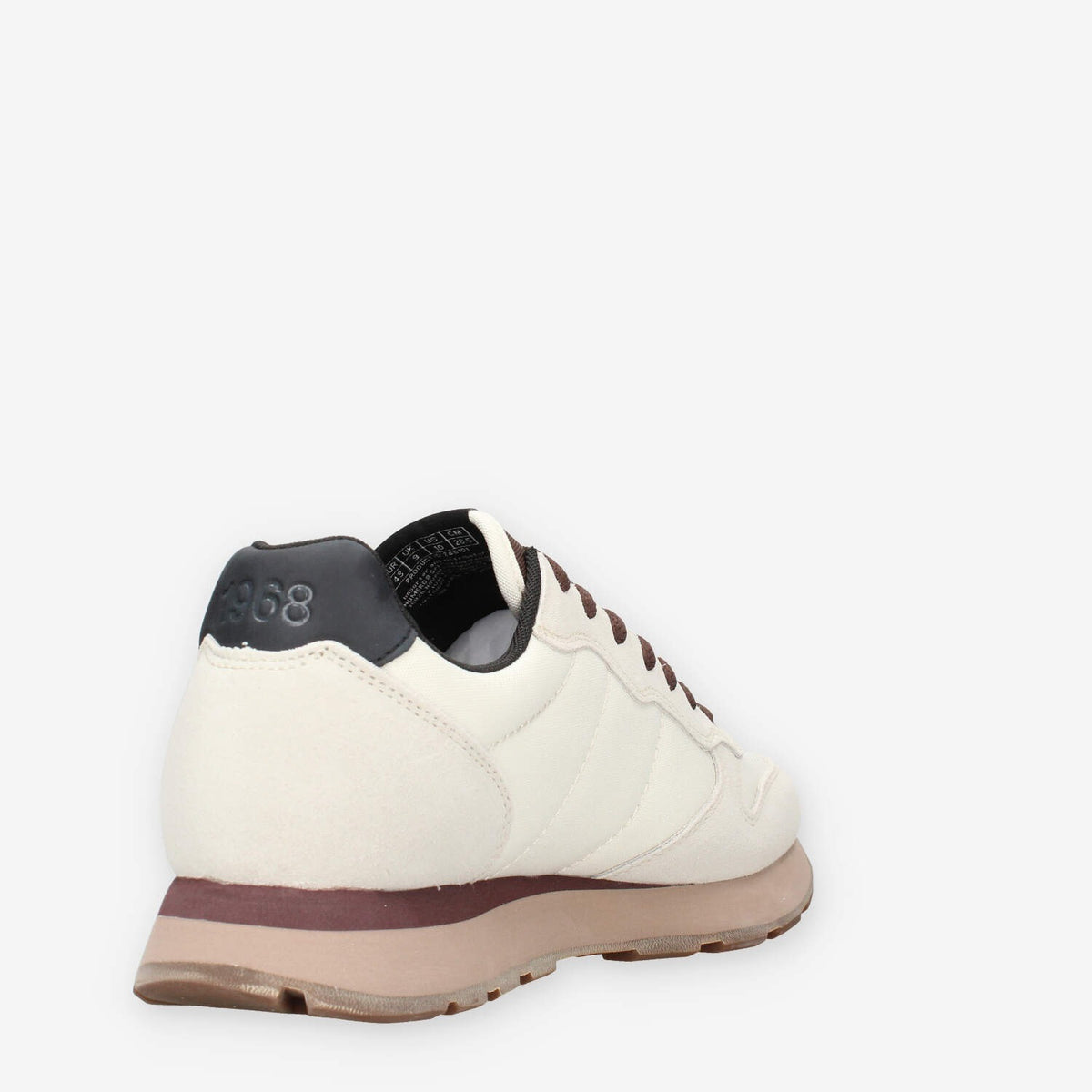 Sneakers TOM SOLID Sun 68 - Modello Z46101-31BIANCO PANNA
