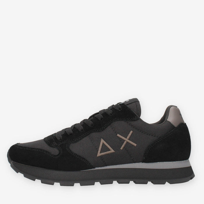 Sneakers Sun 68 TOM SOLID in Nero e Grigio Scuro - Modello Z46101