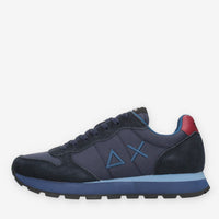 Sneakers Sun 68 TOM SOLID - Eleganza e Comfort in Navy Blue e Bordeaux
