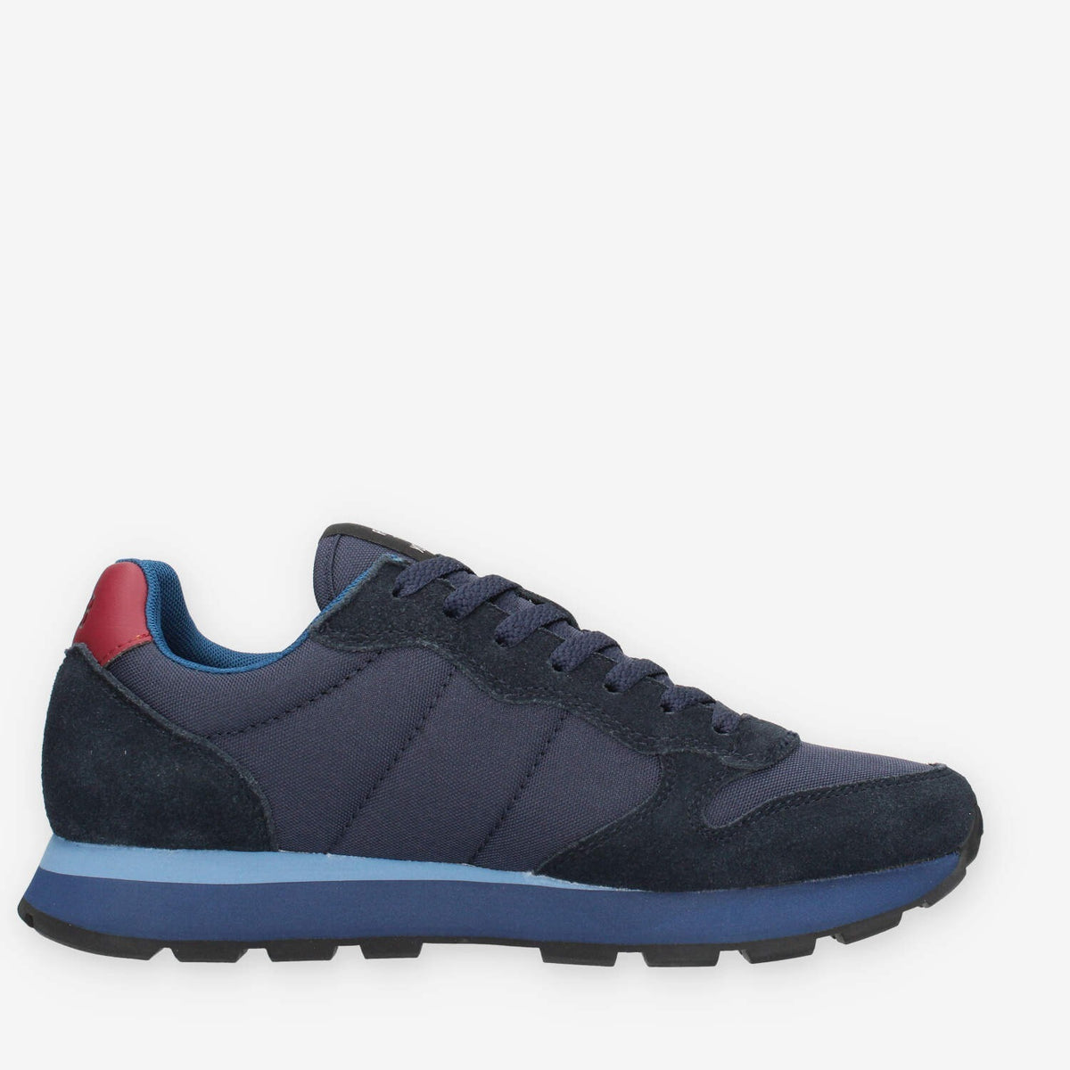 Sneakers Sun 68 TOM SOLID - Eleganza e Comfort in Navy Blue e Bordeaux