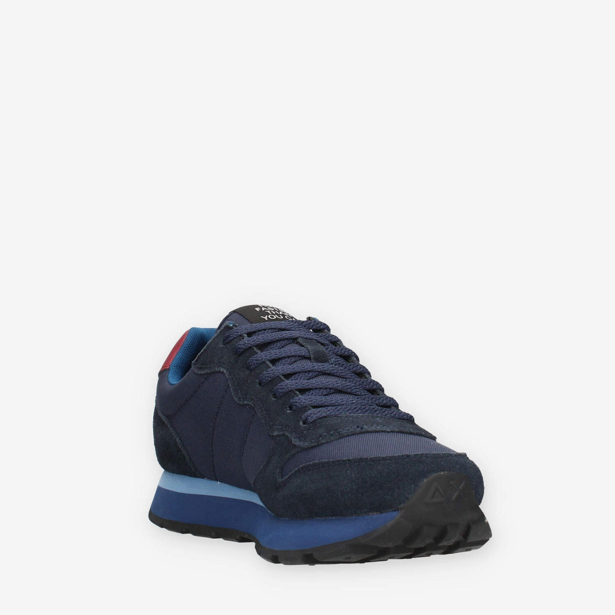 Sneakers Sun 68 TOM SOLID - Eleganza e Comfort in Navy Blue e Bordeaux