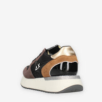 Sneaker BIG STARGIRL MIX MATERIALS - Sun 68 Z46229-11NERO