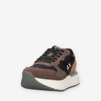 Sneaker BIG STARGIRL MIX MATERIALS - Sun 68 Z46229-11NERO
