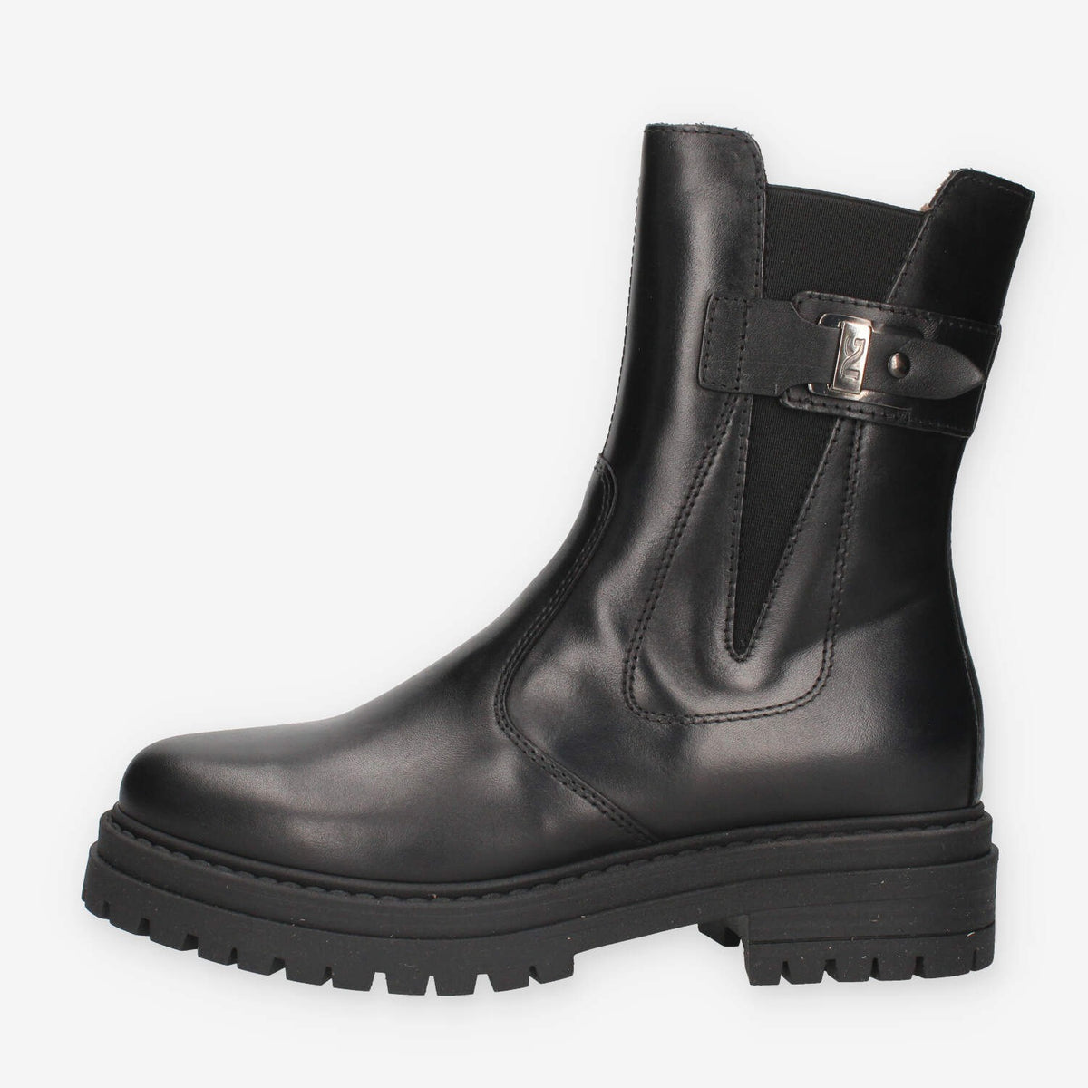 Stivaletti in Pelle Nero Giardini I618020D-100