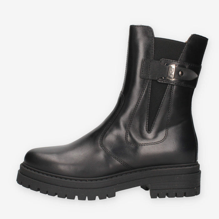 Stivaletti in Pelle Nero Giardini I618020D-100