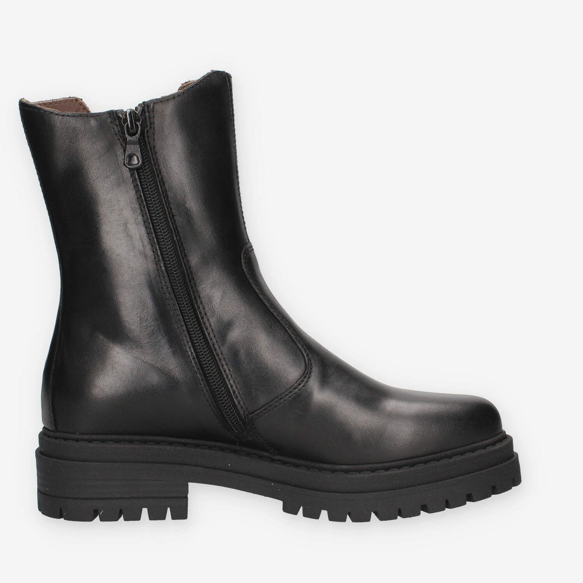Stivaletti in Pelle Nero Giardini I618020D-100