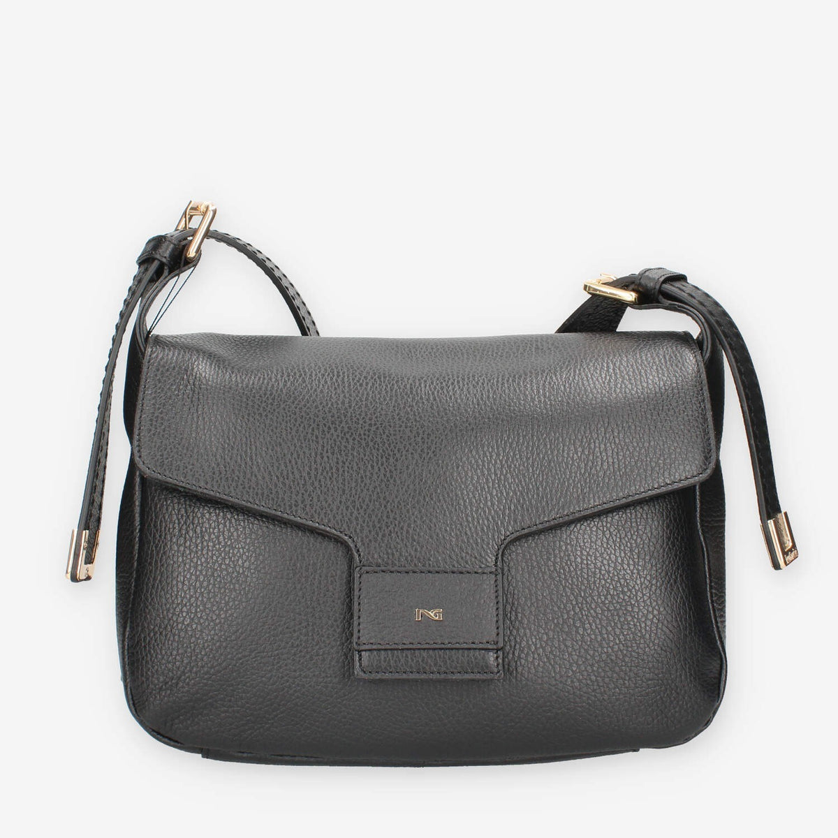 Borsa a Tracolla Elegante Nero Giardini - Modello Dollaro Nero