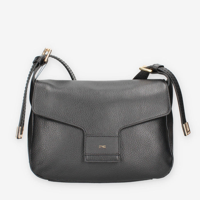 Borsa a Tracolla Elegante Nero Giardini - Modello Dollaro Nero