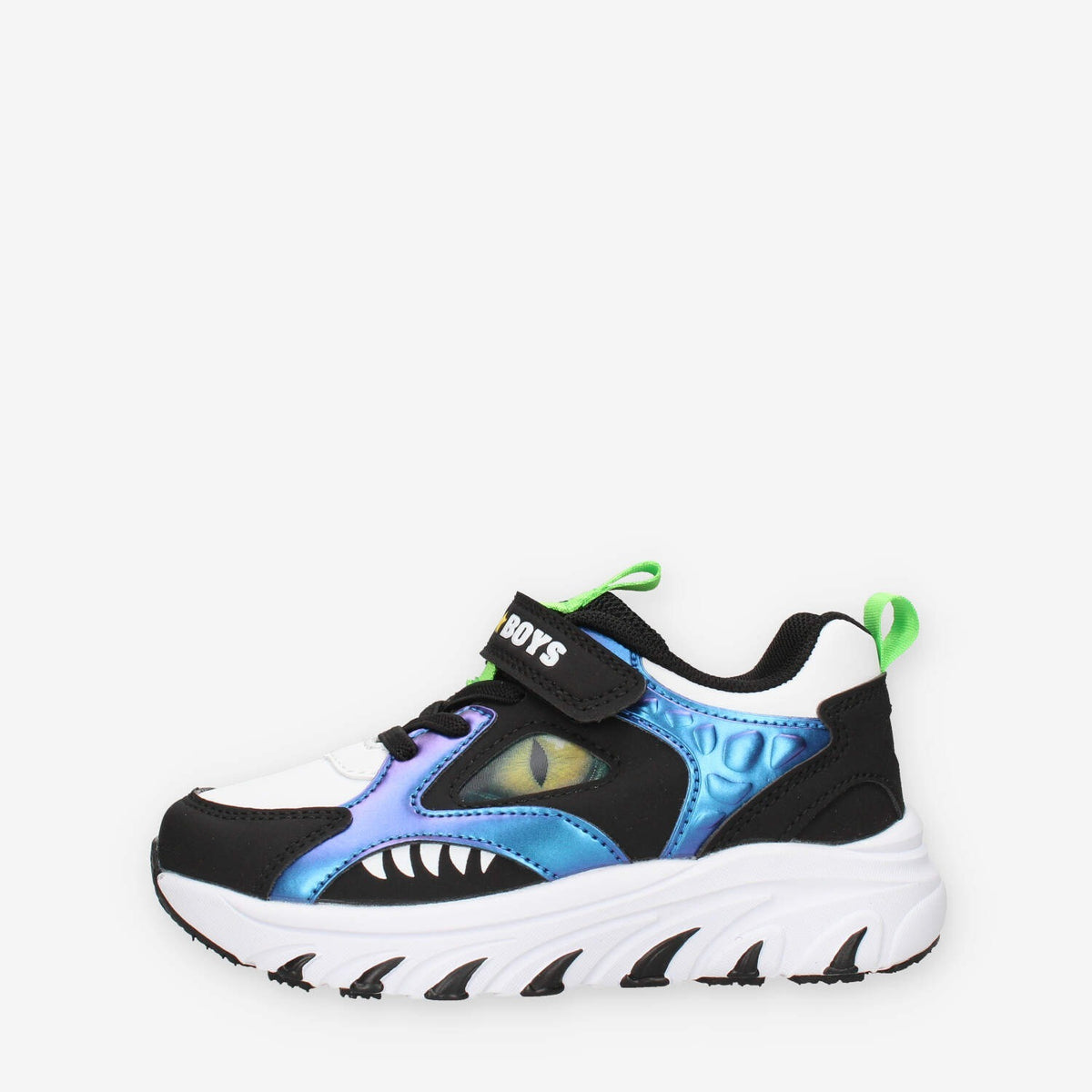 Sneakers OCCHIOSAURO Blu e Nere per Bambini - Bull Boys