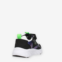 Sneakers OCCHIOSAURO Blu e Nere per Bambini - Bull Boys