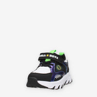 Sneakers OCCHIOSAURO Blu e Nere per Bambini - Bull Boys