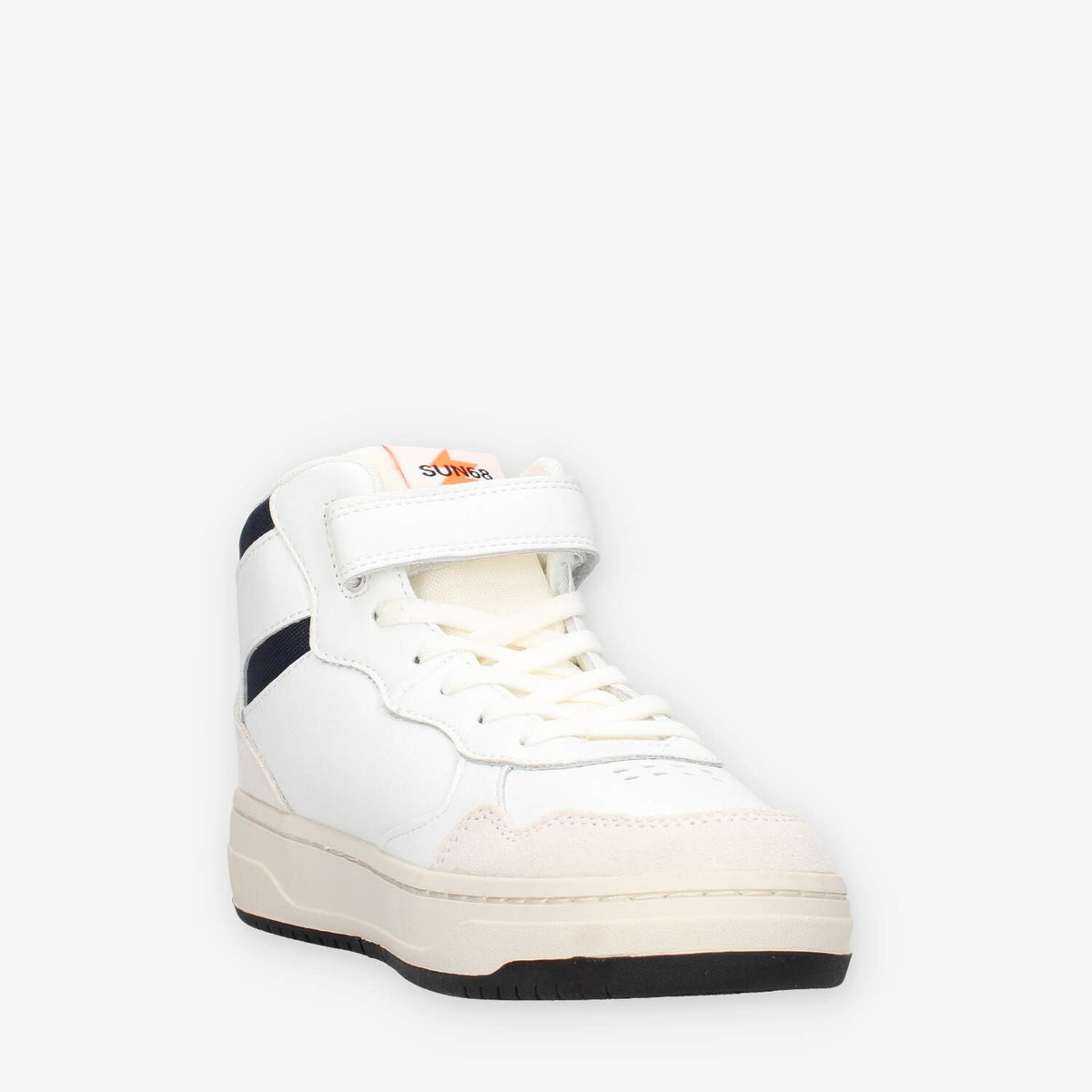 Scarpe da Ragazzo Sun 68 Boy's Big Basket Evo Midi (Kid) - Colore Bianco