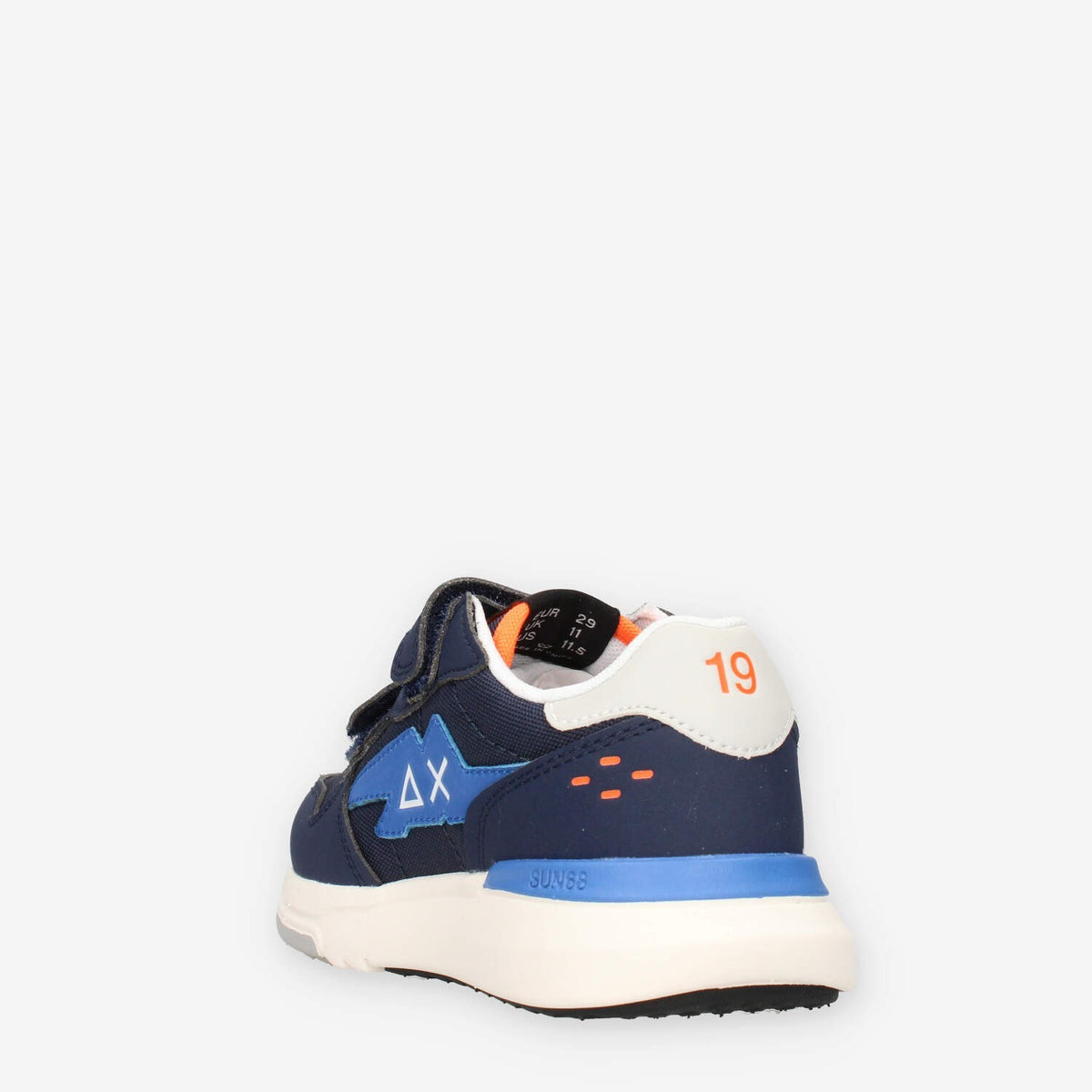 Scarpe da Bambino Niki Solid in Blu Navy - Sun 68
