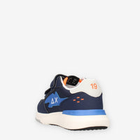 Scarpe da Bambino Niki Solid in Blu Navy - Sun 68
