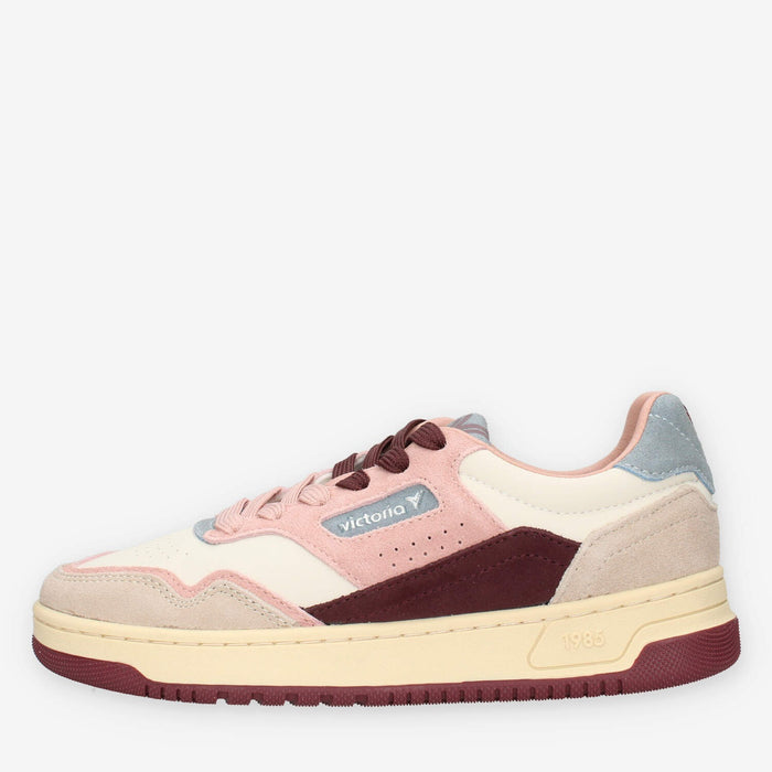 Sneakers Multicolore in Pelle Scamosciata - Victoria